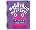 CUADERNO UNIVERSITARIO 100 HJS 7MM MONSTER 