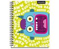 CUADERNO UNIVERSITARIO 100 HJS 7MM MONSTER 
