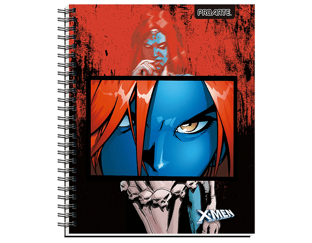 CUADERNO UNIVERSITARIO 100 HJS 7MM XMEN