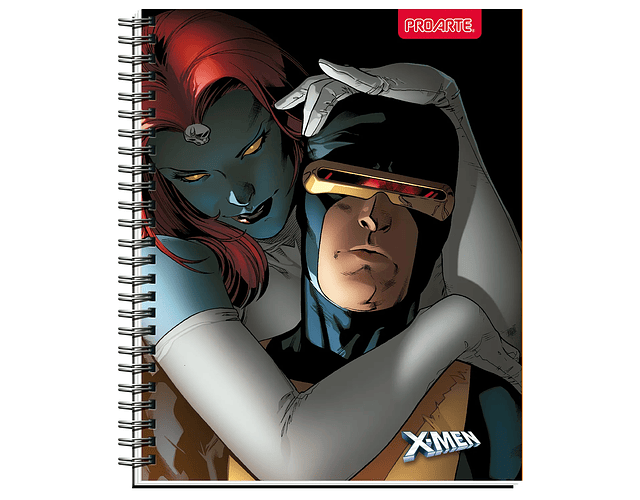 CUADERNO UNIVERSITARIO 100 HJS 7MM XMEN