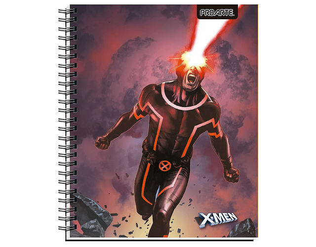 CUADERNO UNIVERSITARIO 100 HJS 7MM XMEN