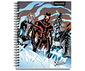CUADERNO UNIVERSITARIO 100 HJS 7MM XMEN