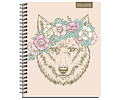 CUADERNO UNIVERSITARIO 100 HJS 7MM TRENDS NIÑA