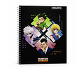 CUADERNO UNIVERSITARIO 100 HJS 7MM HUNTERxHUNTER 