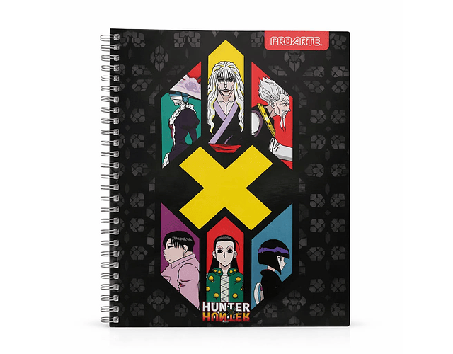 CUADERNO UNIVERSITARIO 100 HJS 7MM HUNTERxHUNTER 