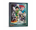 CUADERNO UNIVERSITARIO 100 HJS 7MM HUNTERxHUNTER 