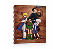 CUADERNO UNIVERSITARIO 100 HJS 7MM HUNTERxHUNTER 