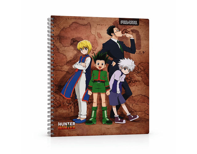CUADERNO UNIVERSITARIO 100 HJS 7MM HUNTERxHUNTER 