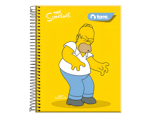 CUADERNO POCKET SIMPSONS 90 HOJAS