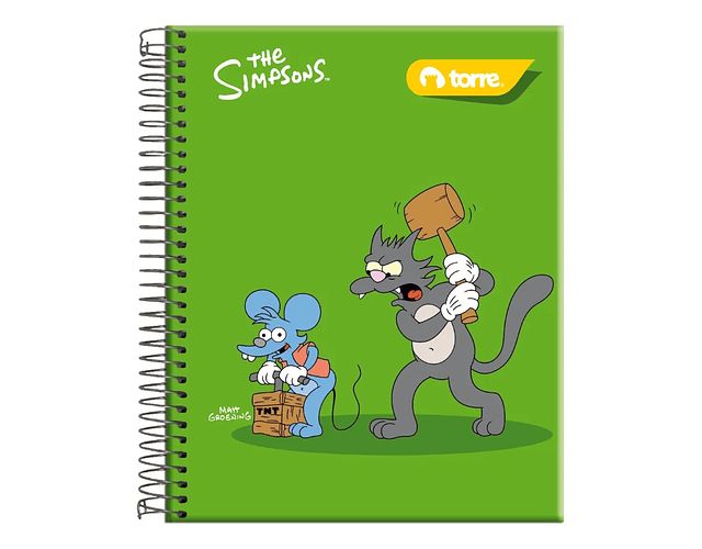 CUADERNO POCKET SIMPSONS 90 HOJAS