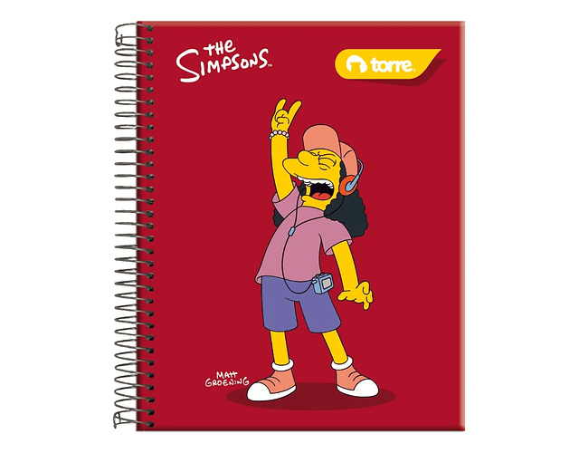 CUADERNO POCKET SIMPSONS 90 HOJAS