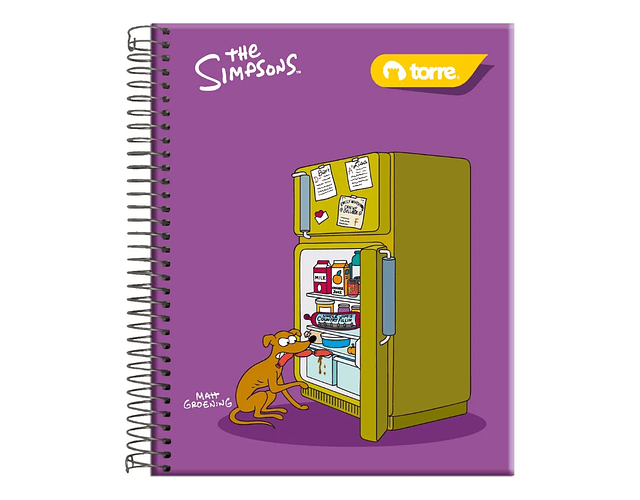 CUADERNO POCKET SIMPSONS 90 HOJAS