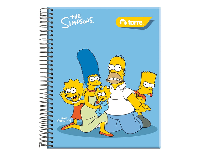 CUADERNO POCKET SIMPSONS 90 HOJAS