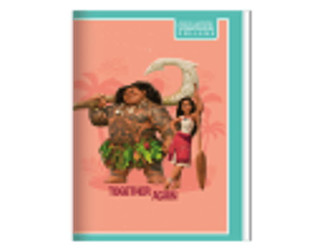 CUADERNO COLLEGE 80 HJS 7MM MOANA