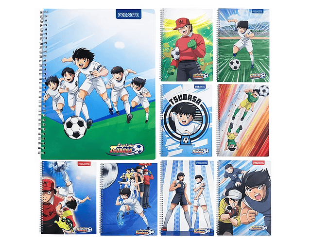 CUADERNO UNIVERSITARIO 100 HJS 7MM SUPER CAMPEONES 