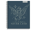 CUADERNO UNIVERSITARIO 100 HJS 7MM SUPER TINKERBELL 