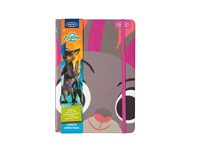 LIBRETA A5  ZOOTOPIA 2