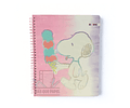CUADERNO UNIVERSITARIO 100 HJS 7MM SNOOPY
