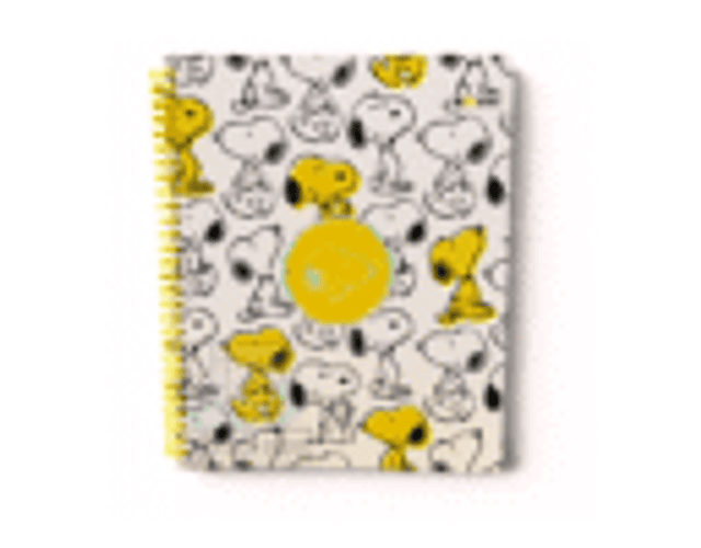 CUADERNO UNIVERSITARIO 100 HJS 7MM SNOOPY
