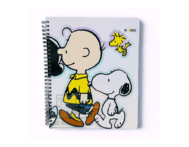 CUADERNO UNIVERSITARIO 100 HJS 7MM SNOOPY