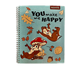 CUADERNO UNIVERSITARIO 100 HJS 7MM CHIP&DALE 