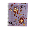 CUADERNO UNIVERSITARIO 100 HJS 7MM CHIP&DALE 