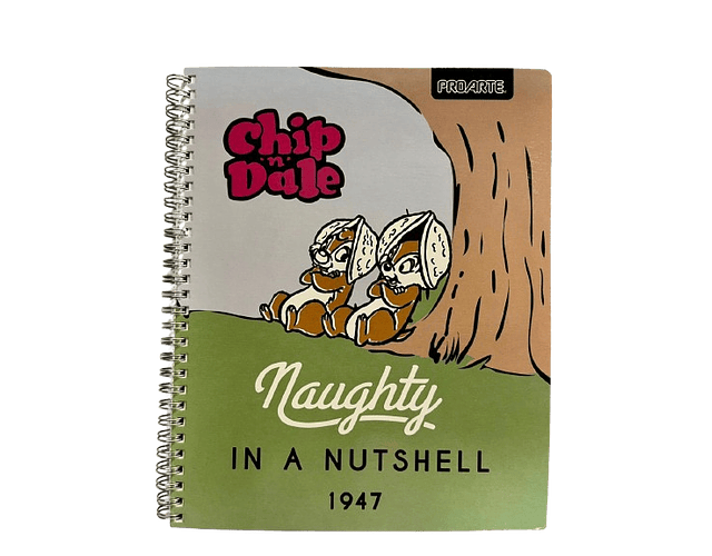 CUADERNO UNIVERSITARIO 100 HJS 7MM CHIP&DALE 