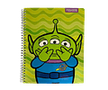 CUADERNO UNIVERSITARIO 100 HJS 7MM PIXAR