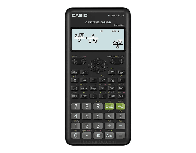 CALCULADORA CIENTIFICA FX-82 NEGRO 