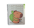 CUADERNO UNIVERSITARIO 100 HOJAS 7MM CAPIBARA