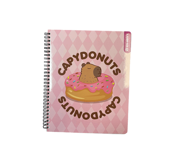 CUADERNO UNIVERSITARIO 100 HOJAS 7MM CAPIBARA