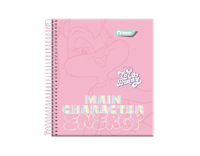 CUADERNO BOOK 150 HJS 7MM LOLA BUNNY 