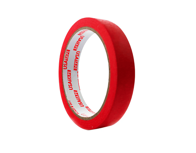 MASKING TAPE 18MM X 20MT ROJO