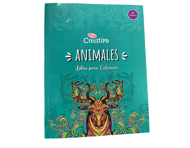 LIBRO MANDALA ANIMAL PARA COLOREAR 