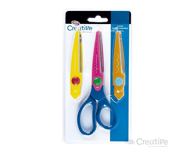 TIJERA INTERCAMBIABLE 3 CORTES SET (004)