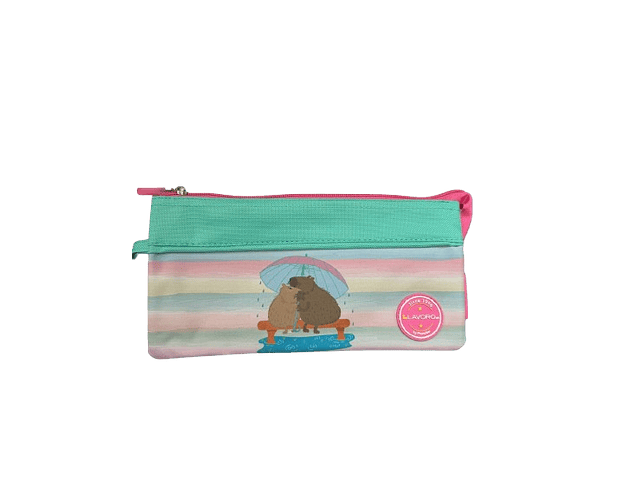 ESTUCHE TRIPLE PRO NIÑA 3 DISEÑOS