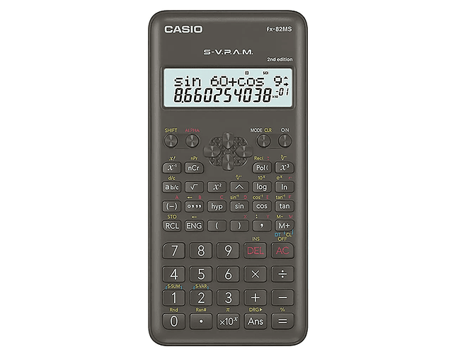 CALCULADORA CIENTIFICA FX-82 NEGRO