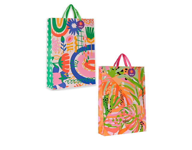 BOLSA DE REGALO FEMENINO 33X46X10CM