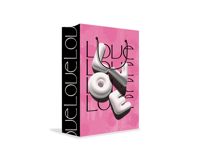 BOLSA DE REGALO AMOR 26X33X13CM 