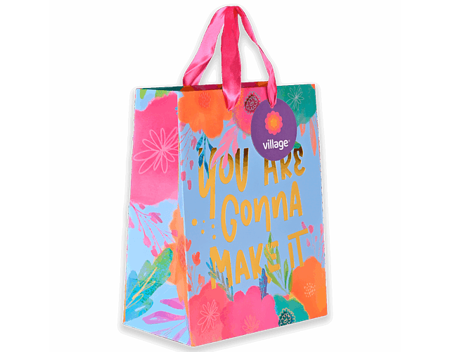 BOLSA DE REGALO FEMENINO 18X23X10