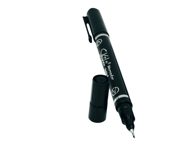 MARCADOR DOBLE PUNTA NEGRO 