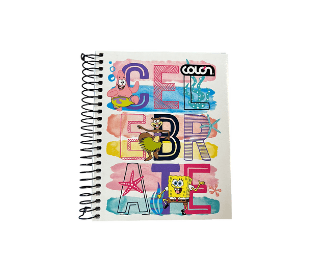 CUADERNO ESPECIAL MINI 90 HOJAS 5MM BOB ESPONJA