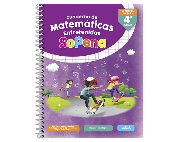  CUADERNO MATEMATICAS ENTRETENIDAS 4 SOPENA