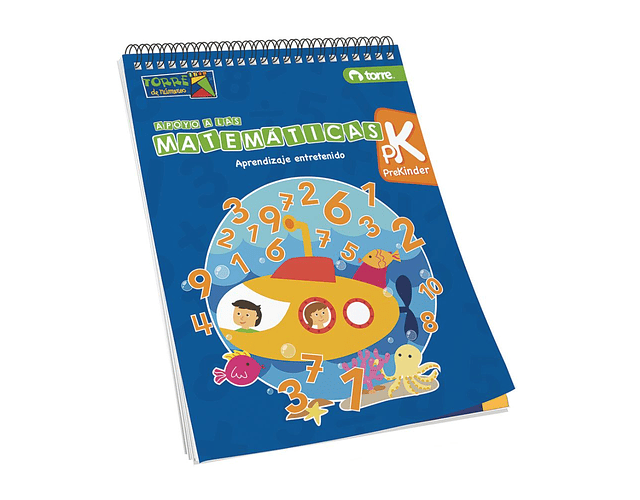 CUADERNO APOYO A LAS MATEMÁTICAS PRE KINDER - TORRE