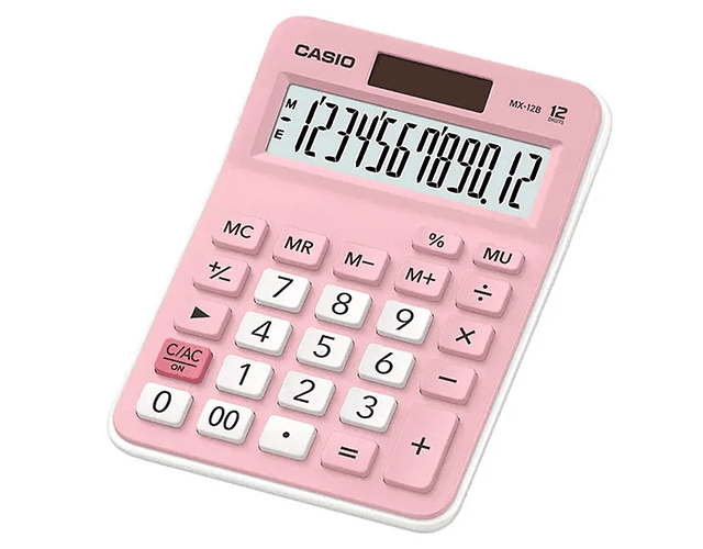 CALCULADORA MX-12B ROSADO