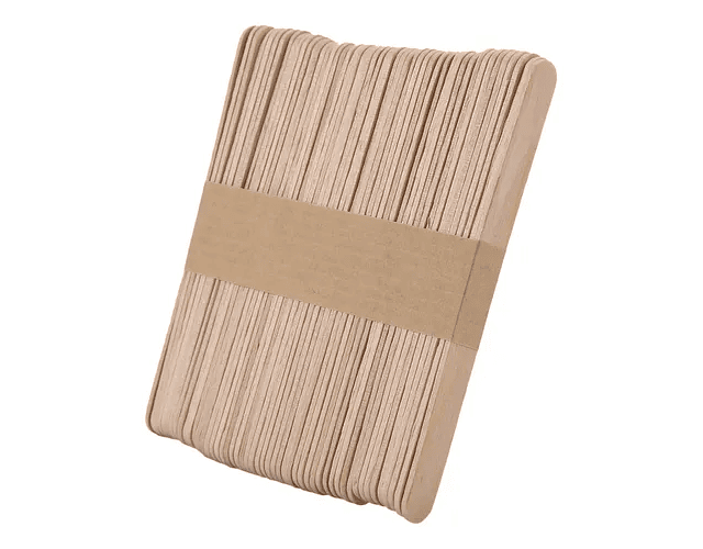 PALOS DE HELADO NATURAL JUMBO 50 UNIDADES