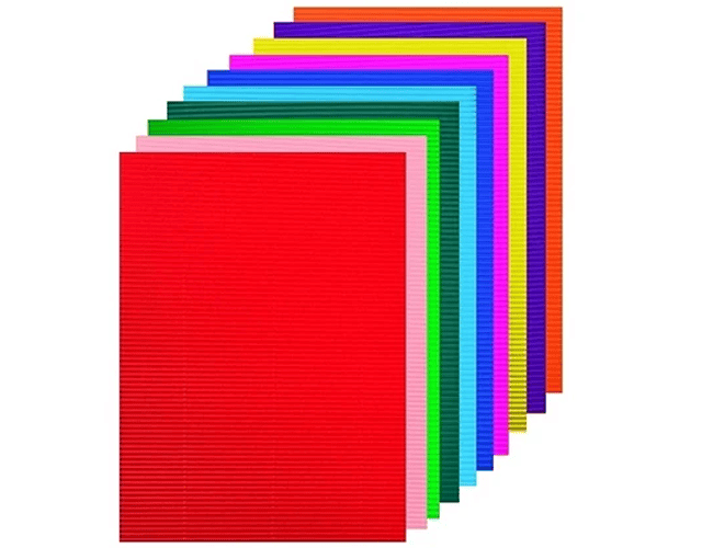 CARTON MICROCORRUGADO - DIFERENTES COLORES