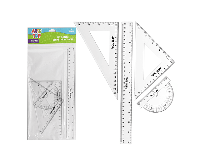 SET GEOMÉTRICO 4 PIEZAS