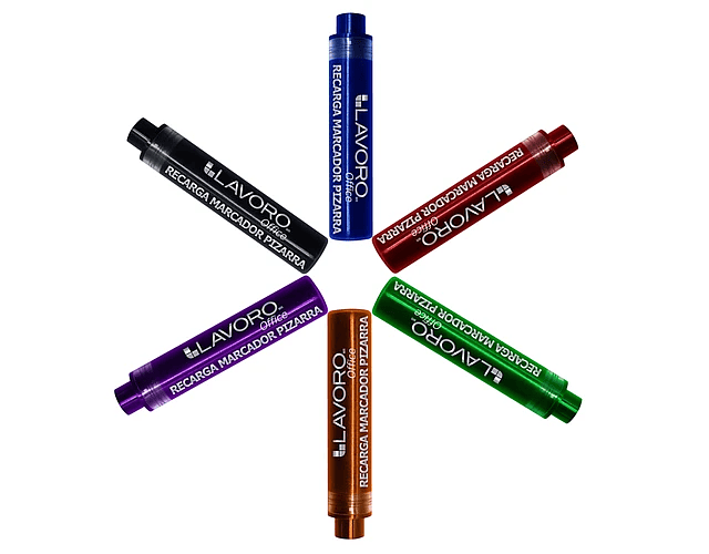 REPUESTO MARCADOR PIZARRA MASTER  LAVORO - COLORES