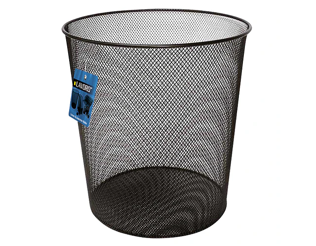 PAPELERO MALLA METAL 24 X 30 X 35CM 